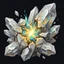 Earned by shattering 100 Dead-Pitch Crystal Nodes in the Shattered Crown and rescuing the trapped elemental spark inside.